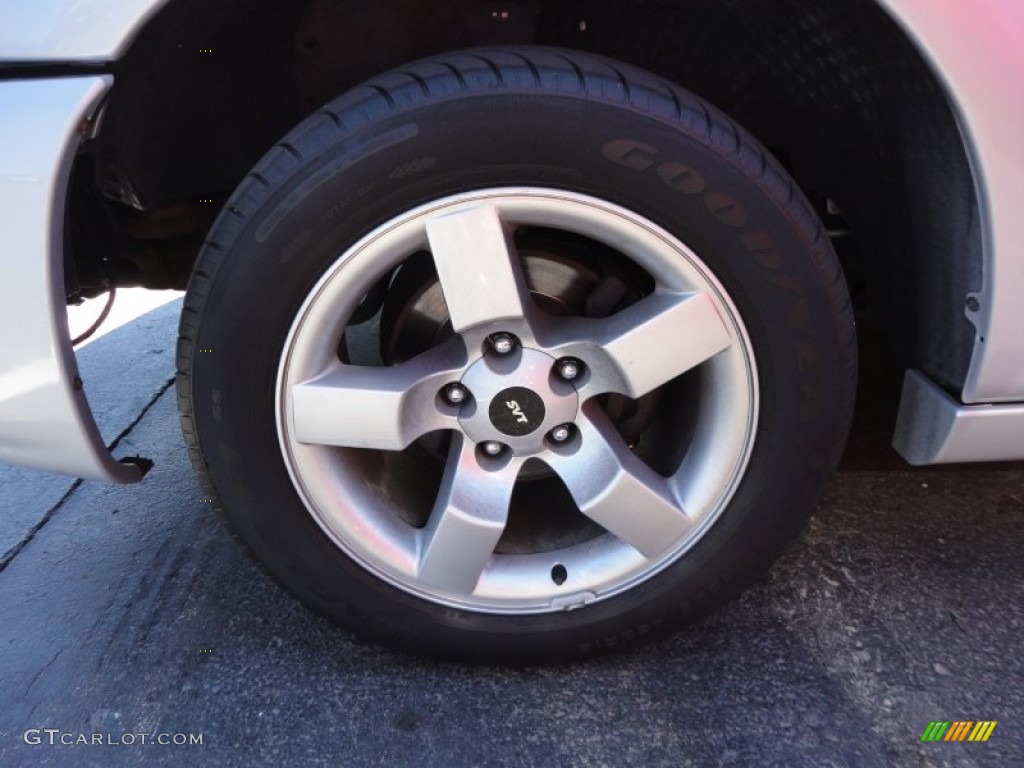 2002 F150 SVT Lightning - Silver Metallic / SVT Medium Graphite photo #32