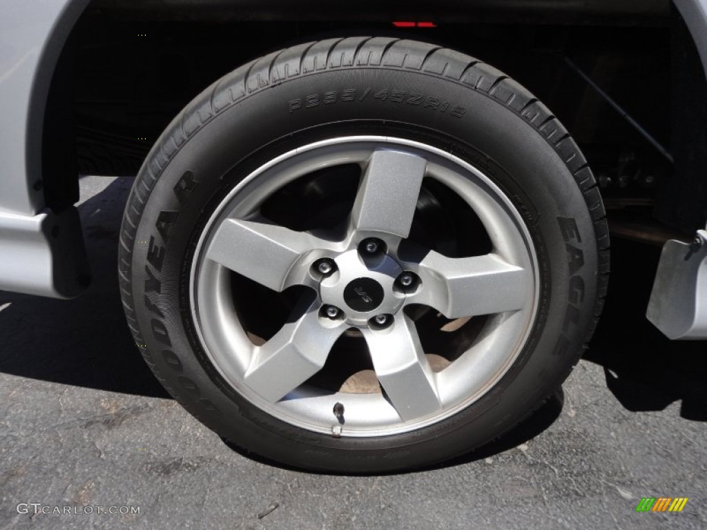 2002 F150 SVT Lightning - Silver Metallic / SVT Medium Graphite photo #34