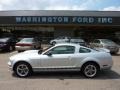 2005 Satin Silver Metallic Ford Mustang V6 Deluxe Coupe  photo #1