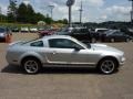 2005 Satin Silver Metallic Ford Mustang V6 Deluxe Coupe  photo #5