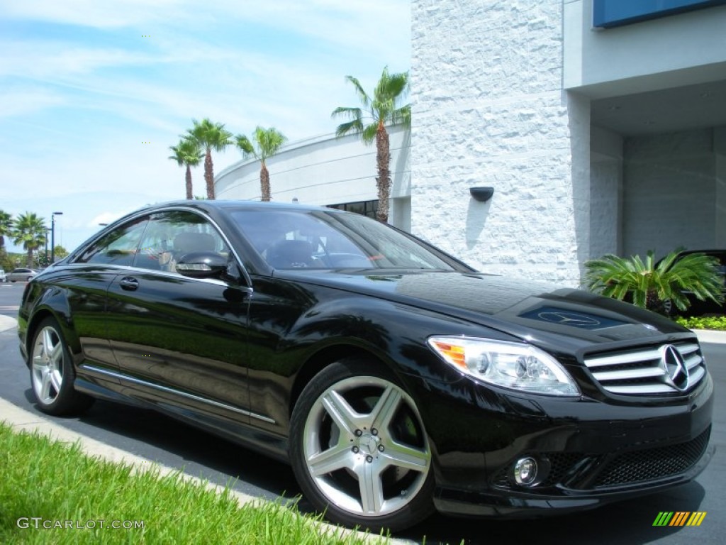 Black 2009 Mercedes-Benz CL 550 4Matic Exterior Photo #51044947