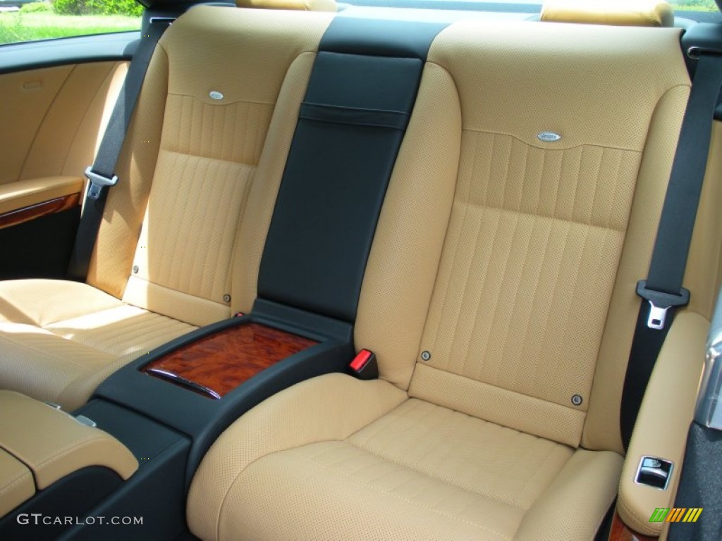 Savanna/Black Interior 2009 Mercedes-Benz CL 550 4Matic Photo #51045076