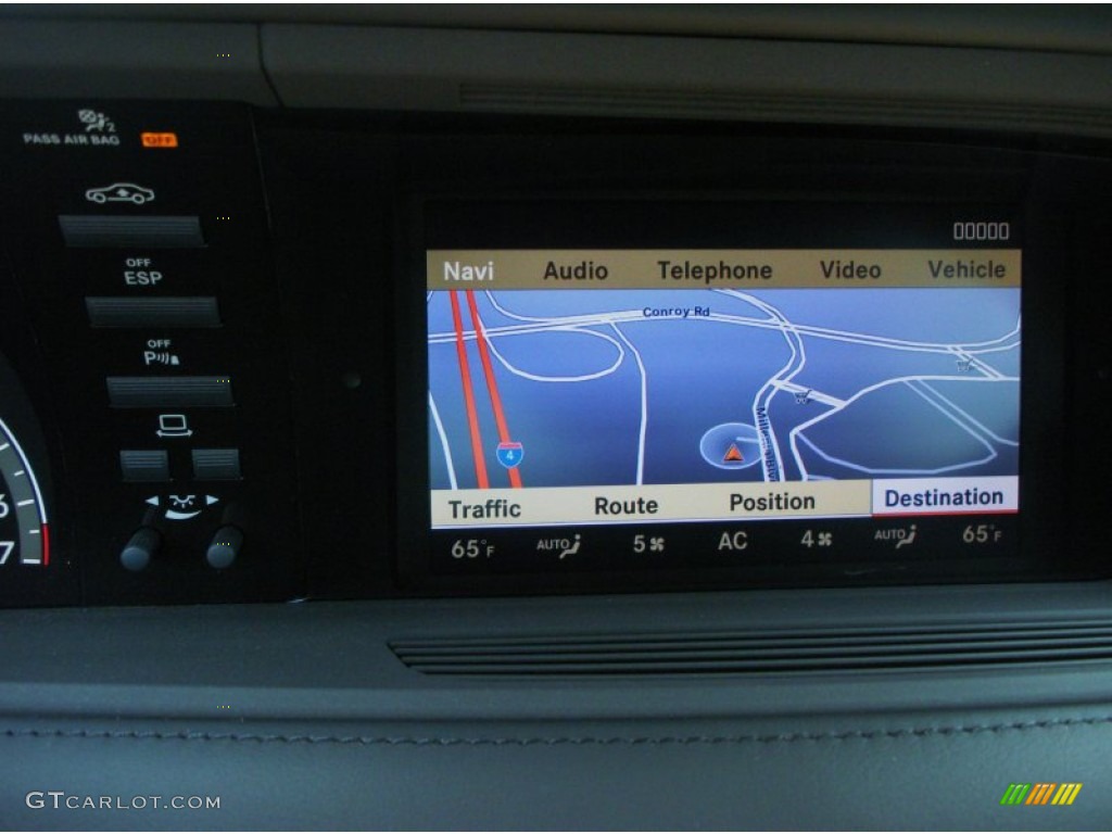 2009 Mercedes-Benz CL 550 4Matic Navigation Photo #51045190