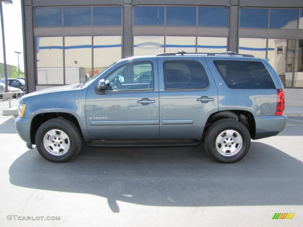 Blue Granite Metallic 2008 Chevrolet Tahoe LT 4x4 Exterior Photo #51045337