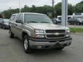 2003 Light Pewter Metallic Chevrolet Silverado 1500 LS Extended Cab 4x4  photo #2