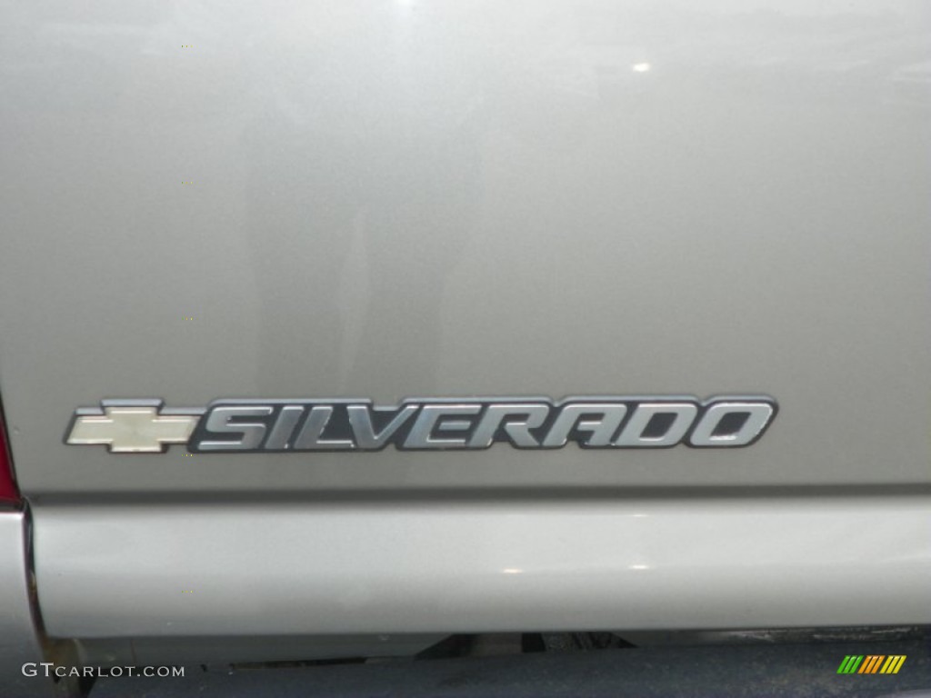 2003 Silverado 1500 LS Extended Cab 4x4 - Light Pewter Metallic / Dark Charcoal photo #21