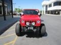 2007 Flame Red Jeep Wrangler Unlimited X 4x4  photo #23