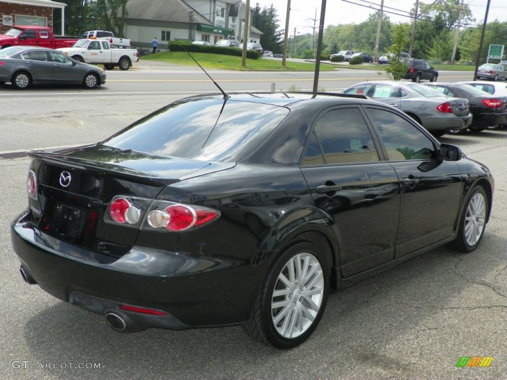 2007 MAZDA6 MAZDASPEED6 Grand Touring - Black Mica / Black photo #3