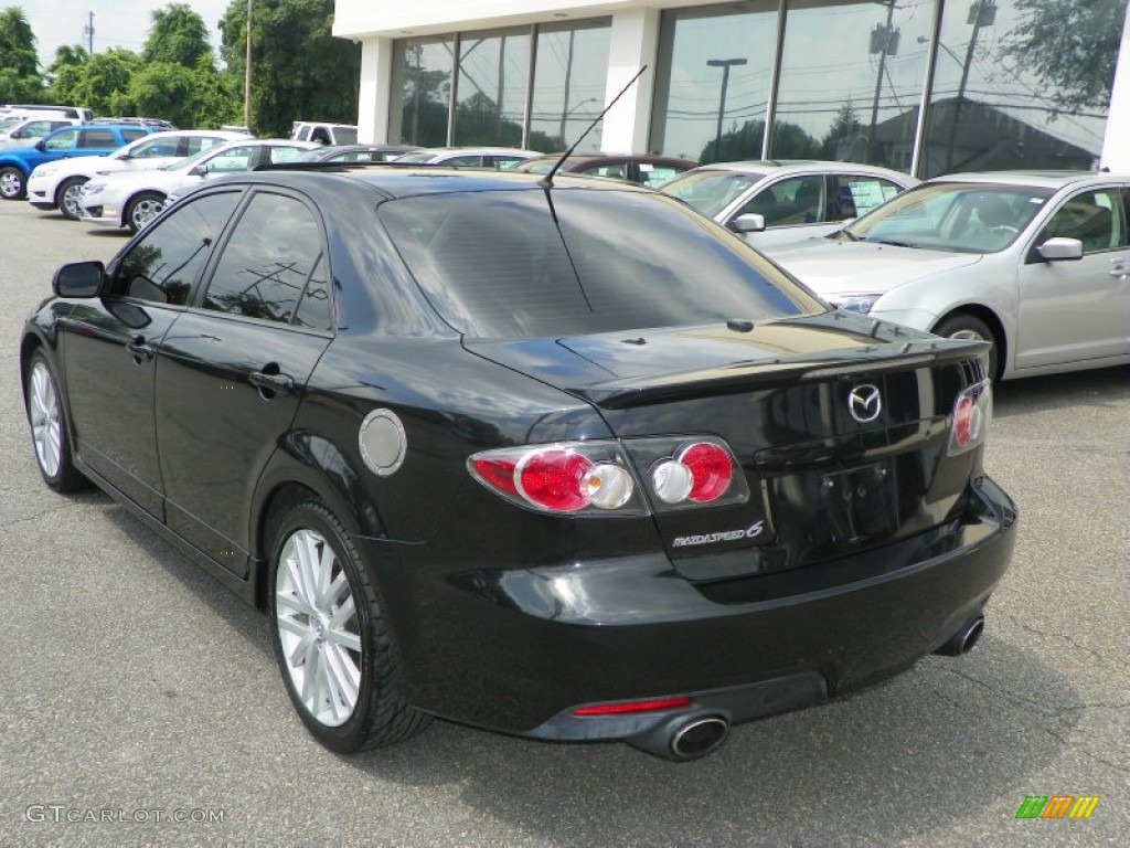2007 MAZDA6 MAZDASPEED6 Grand Touring - Black Mica / Black photo #4