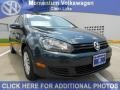 Blue Graphite Metallic 2011 Volkswagen Golf 4 Door