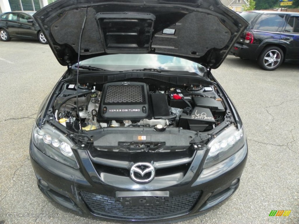 2007 MAZDA6 MAZDASPEED6 Grand Touring - Black Mica / Black photo #9