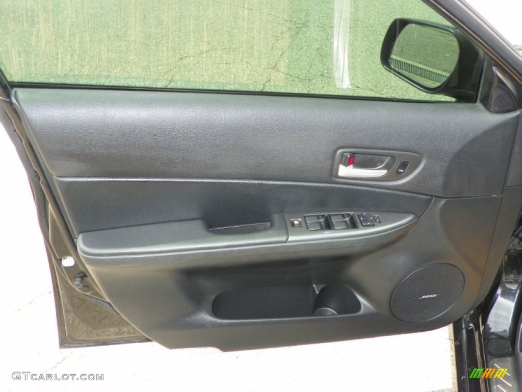 2007 MAZDA6 MAZDASPEED6 Grand Touring - Black Mica / Black photo #14