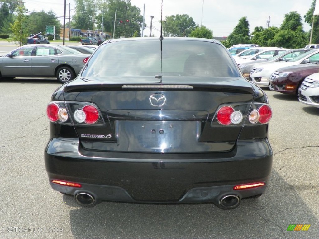 2007 MAZDA6 MAZDASPEED6 Grand Touring - Black Mica / Black photo #21