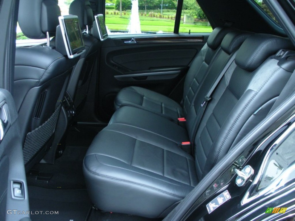 Black Interior 2011 Mercedes-Benz ML 63 AMG 4Matic Photo #51047086