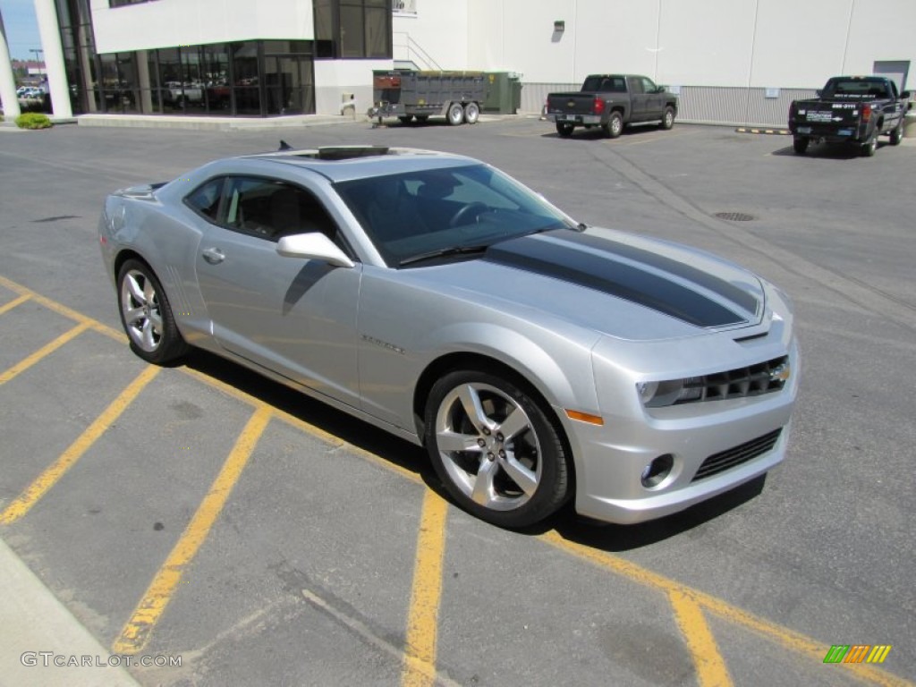 2010 Camaro SS Coupe - Silver Ice Metallic / Gray photo #26