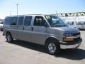 2009 Graystone Metallic Chevrolet Express 3500 Extended Passenger Van  photo #1