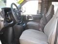 2009 Graystone Metallic Chevrolet Express 3500 Extended Passenger Van  photo #9