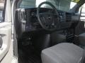 2009 Graystone Metallic Chevrolet Express 3500 Extended Passenger Van  photo #10