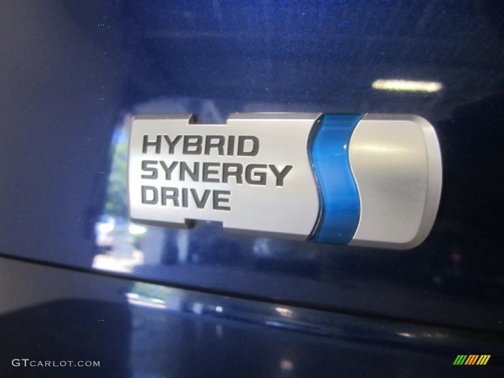 2010 Prius Hybrid II - Blue Ribbon Metallic / Misty Gray photo #12