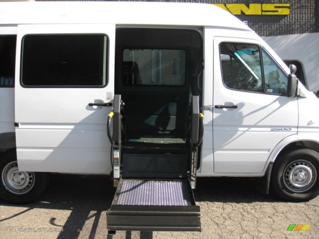 Arctic White 2004 Dodge Sprinter Van 2500 High Roof Wheelchair Access Exterior Photo #51048463