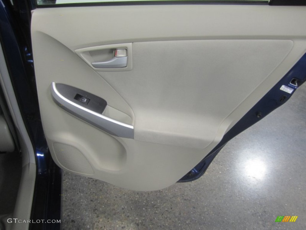2010 Prius Hybrid II - Blue Ribbon Metallic / Misty Gray photo #17