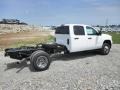 2011 Summit White GMC Sierra 3500HD SLE Crew Cab 4x4 Chassis  photo #20