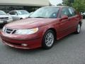 2005 Chili Red Metallic Saab 9-5 Arc Sedan  photo #7