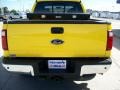 2008 Blazing Yellow Ford F250 Super Duty XLT Crew Cab 4x4  photo #3