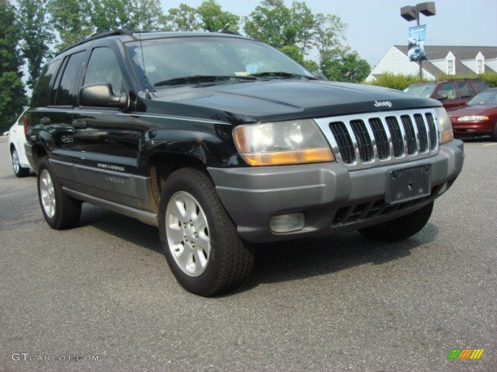 2001 Grand Cherokee Laredo - Black / Taupe photo #1
