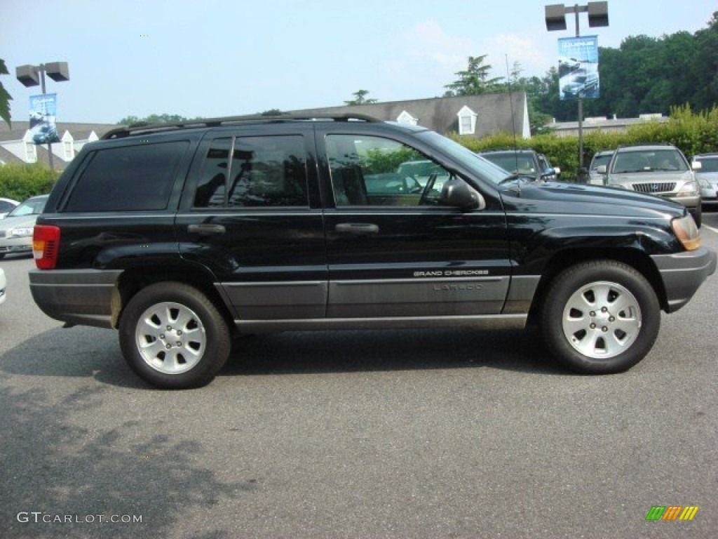 2001 Grand Cherokee Laredo - Black / Taupe photo #3