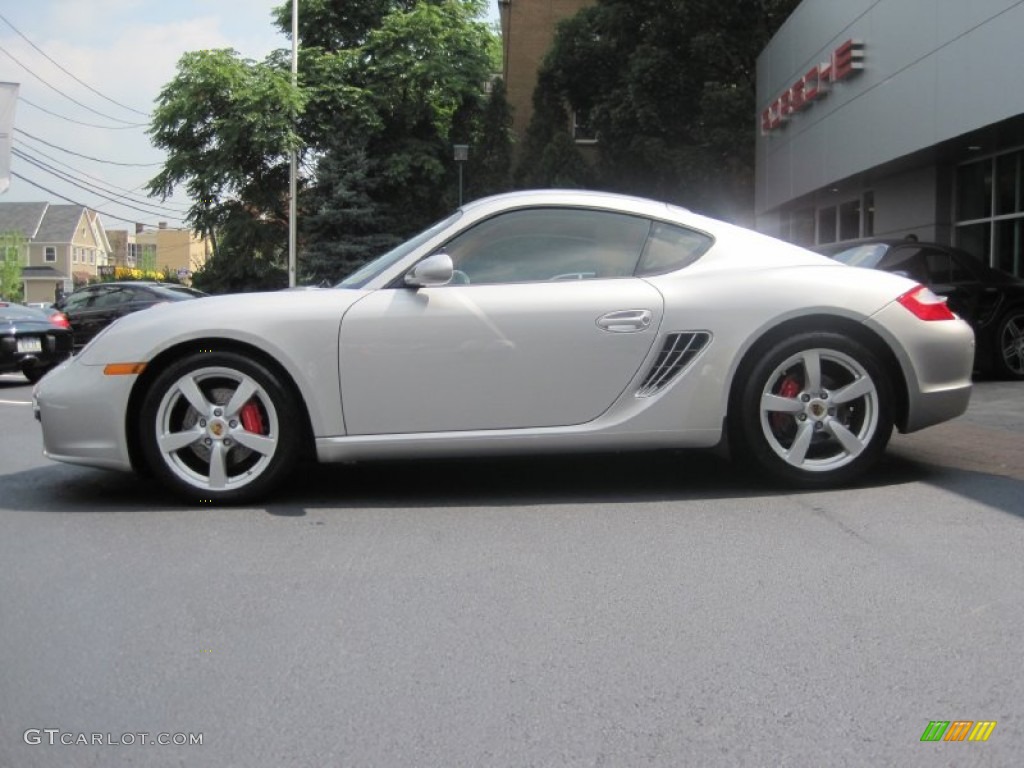 Arctic Silver Metallic 2008 Porsche Cayman S Exterior Photo #51050752