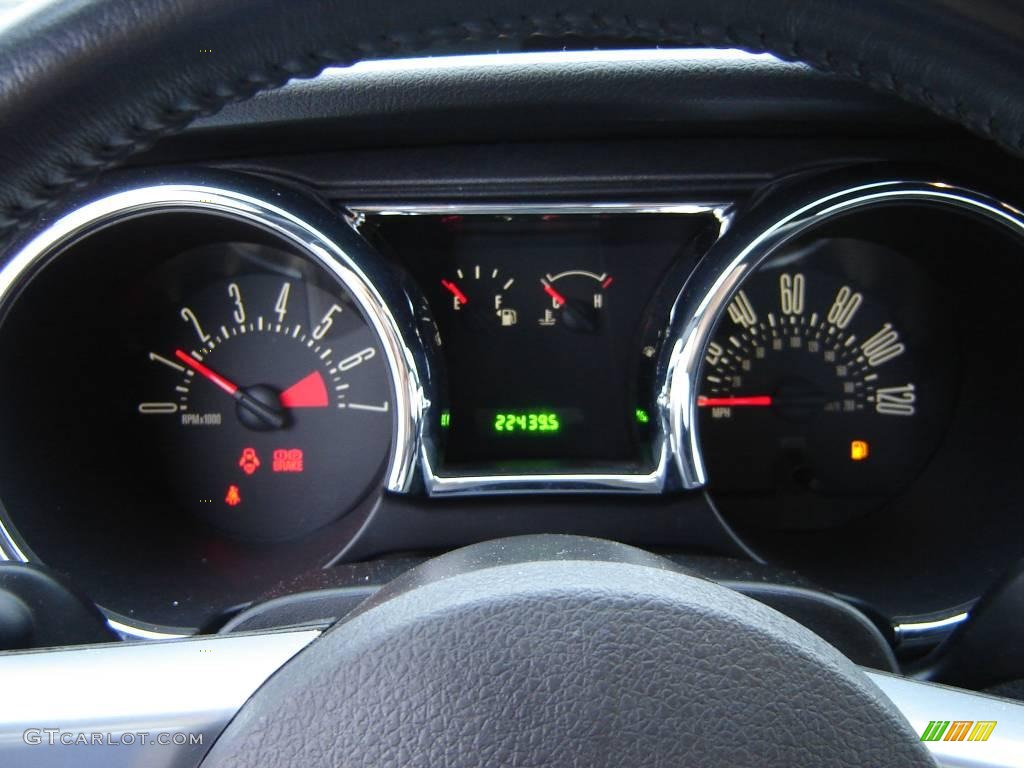 2007 Mustang V6 Deluxe Coupe - Torch Red / Dark Charcoal photo #12