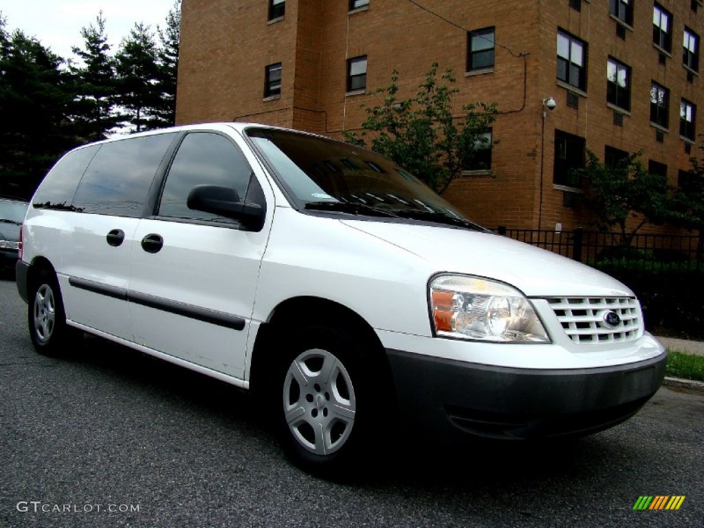 2006 Freestar Cargo - Vibrant White / Flint Grey photo #3