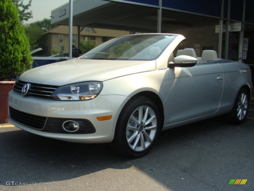2012 Eos Komfort - Silver Leaf Metallic / Cornsilk Beige photo #1