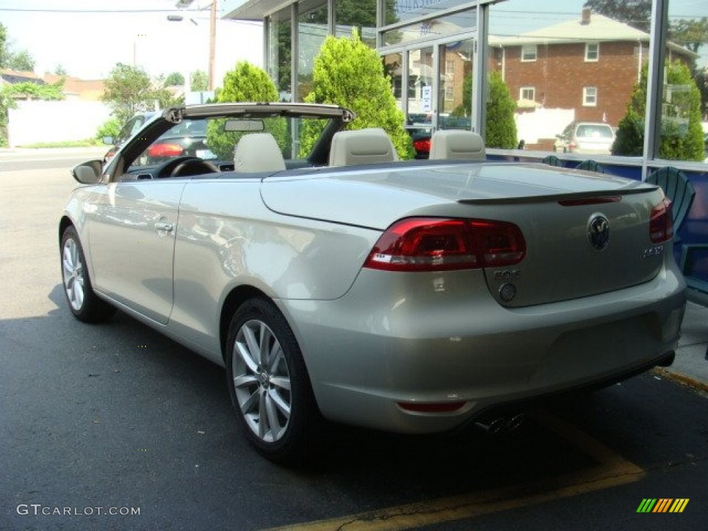 2012 Eos Komfort - Silver Leaf Metallic / Cornsilk Beige photo #2