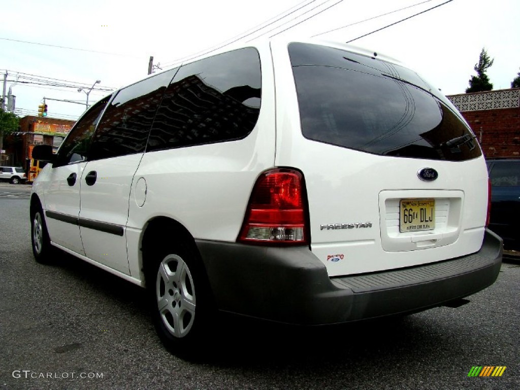 2006 Freestar Cargo - Vibrant White / Flint Grey photo #10