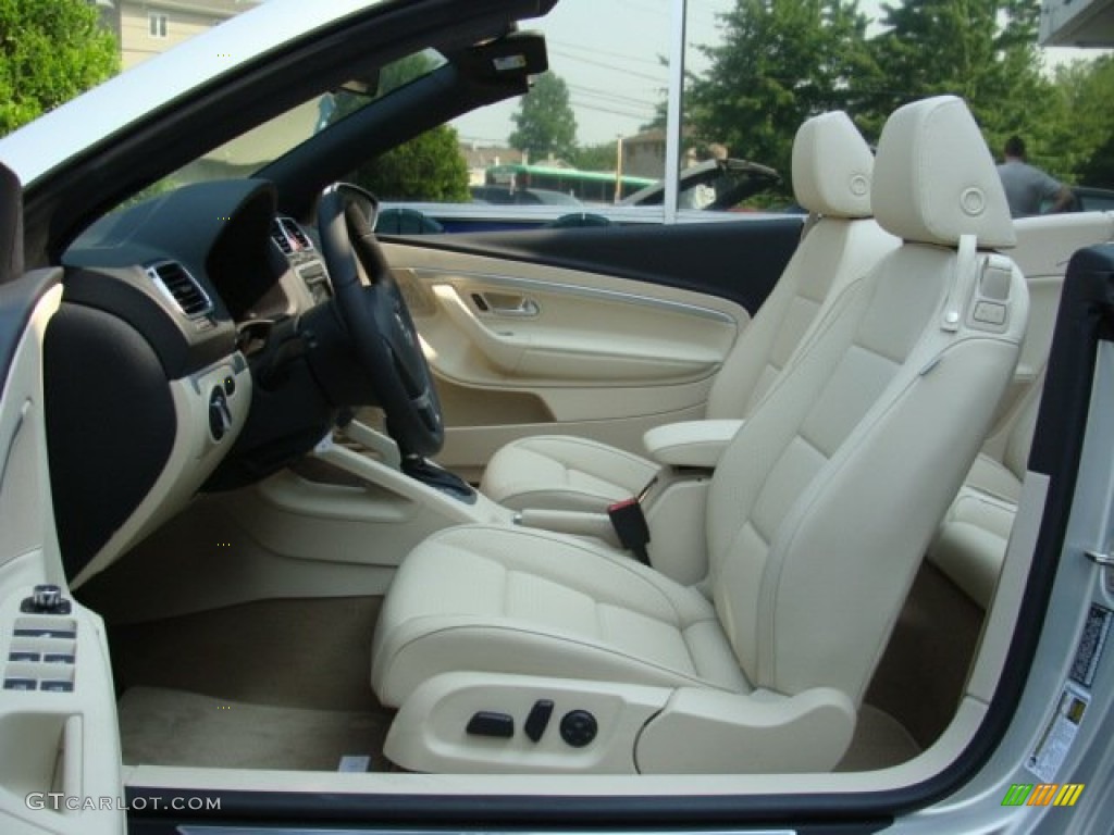 Cornsilk Beige Interior 2012 Volkswagen Eos Komfort Photo #51051712