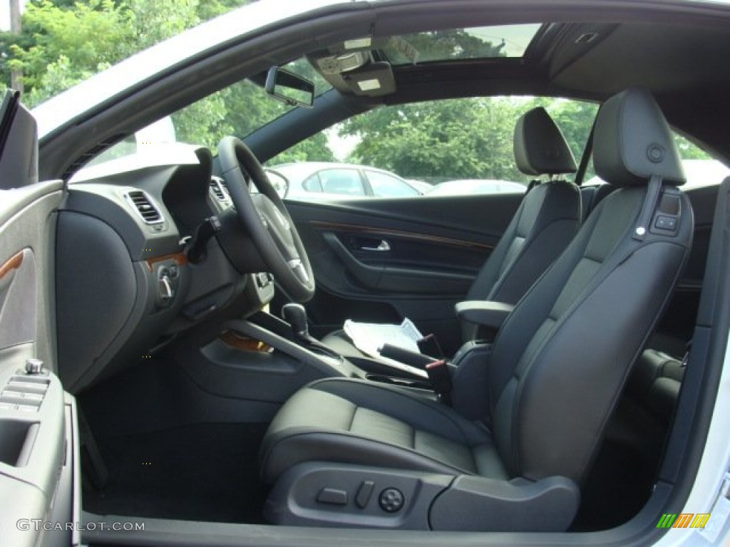 Titan Black Interior 2012 Volkswagen Eos Lux Photo #51051964
