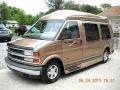 2000 Light Autumnwood Metallic Chevrolet Express G1500 Passenger Conversion Van  photo #2