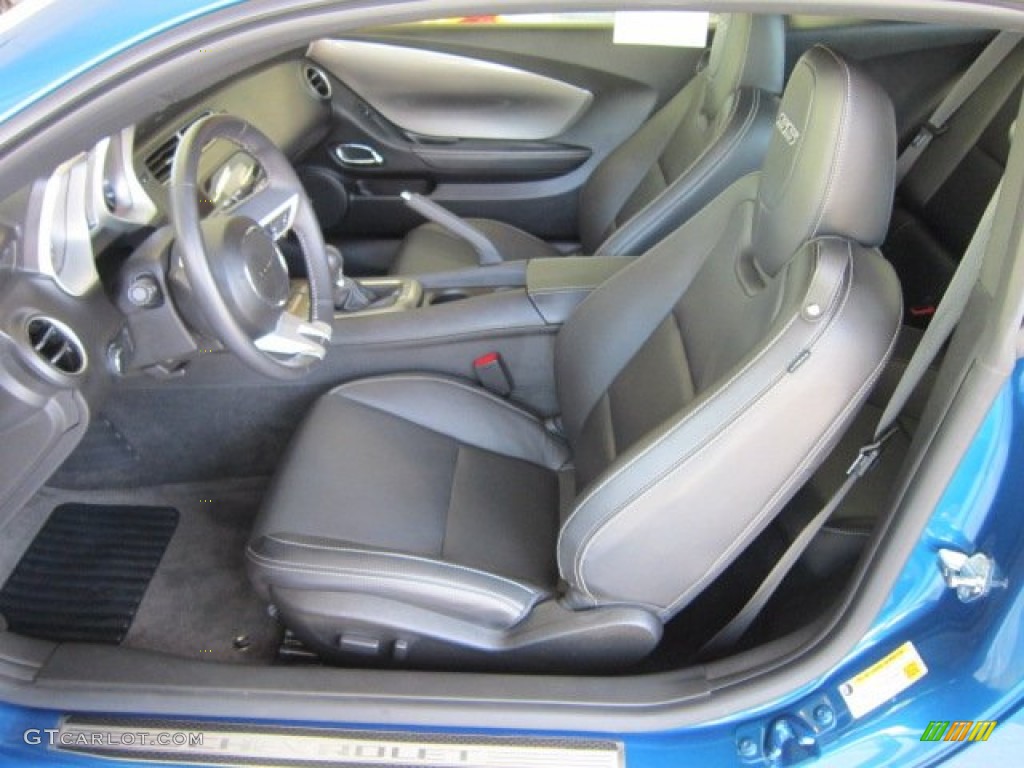 2010 Camaro SS/RS Coupe - Aqua Blue Metallic / Black photo #7