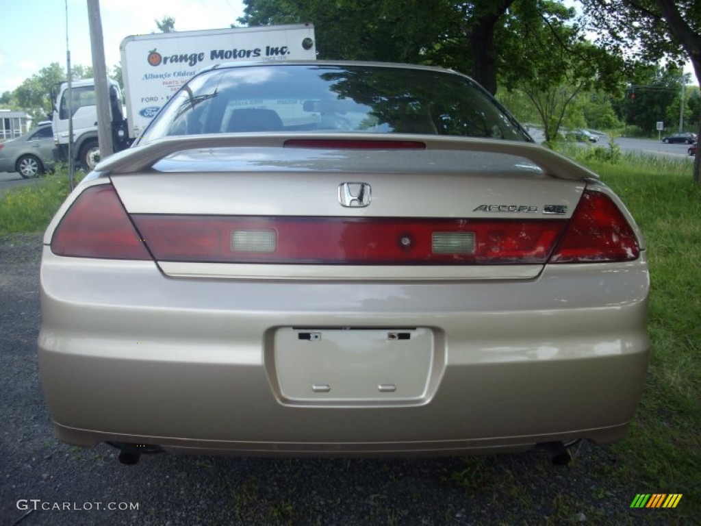 2002 Accord EX V6 Coupe - Naples Gold Metallic / Ivory photo #4