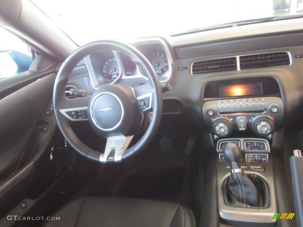 2010 Camaro SS/RS Coupe - Aqua Blue Metallic / Black photo #14