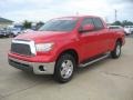 2008 Radiant Red Toyota Tundra Double Cab  photo #3