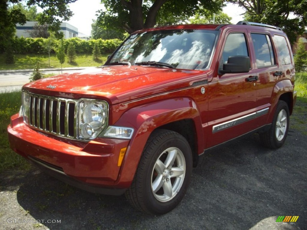 Red Rock Crystal Pearl Jeep Liberty