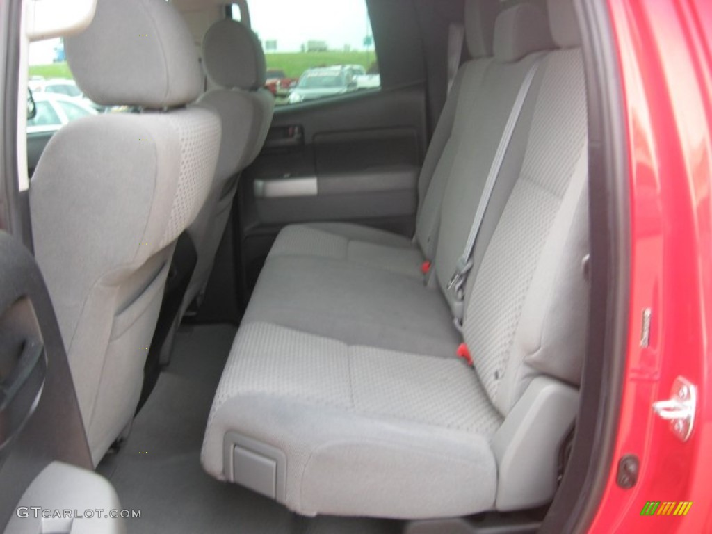 2008 Tundra Double Cab - Radiant Red / Graphite Gray photo #14