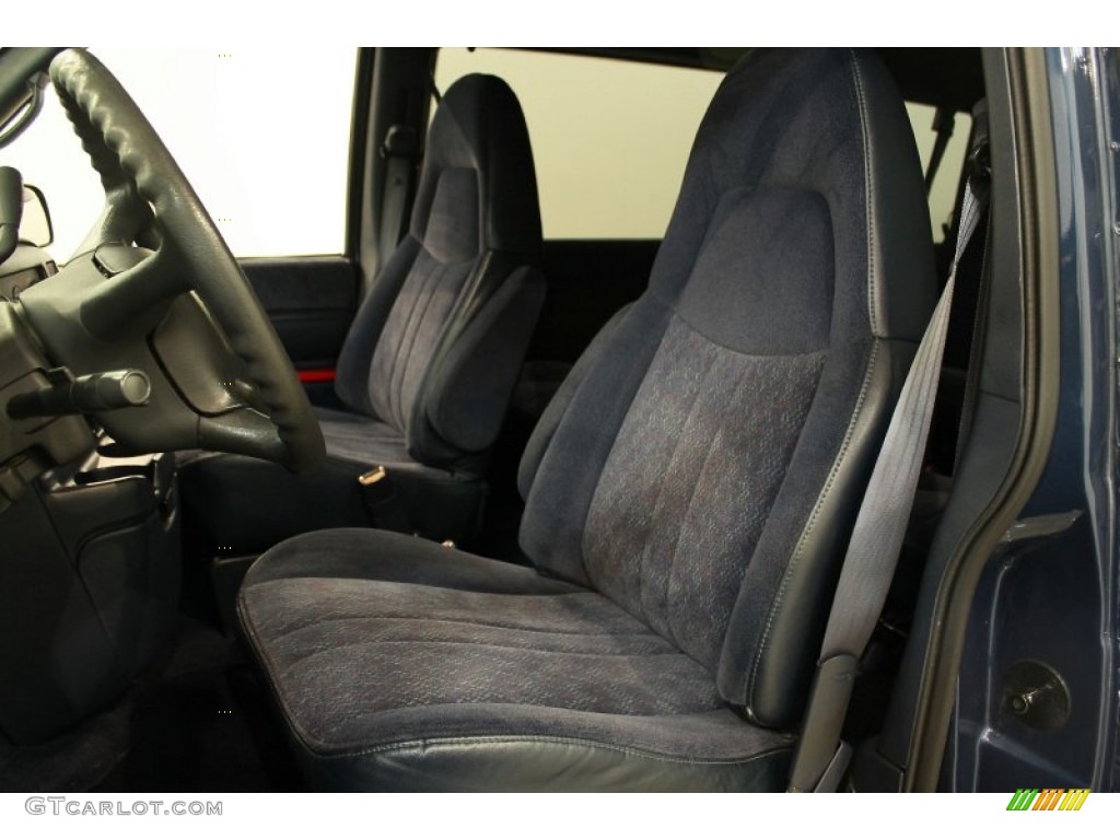 Blue Interior 2000 Chevrolet Astro Passenger Van Photo #51054820