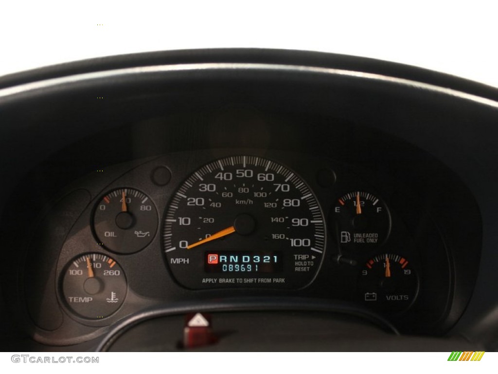 2000 Chevrolet Astro Passenger Van Gauges Photo #51054841