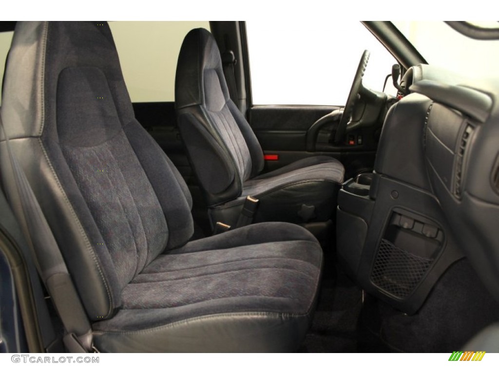 Blue Interior 2000 Chevrolet Astro Passenger Van Photo #51054901