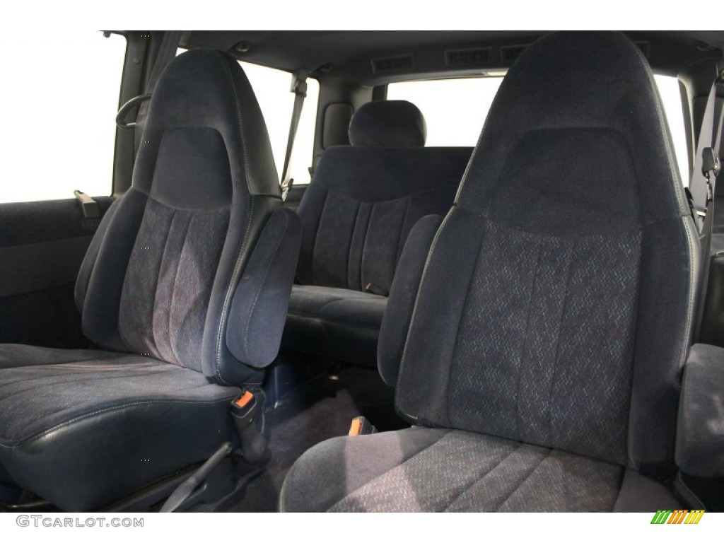 Blue Interior 2000 Chevrolet Astro Passenger Van Photo #51054949