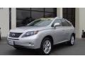 2010 Tungsten Silver Pearl Lexus RX 450h AWD Hybrid  photo #1